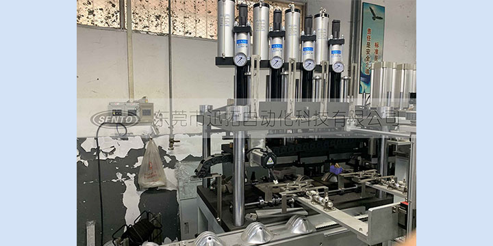 東莞-某-機械公司運用森拓標準型氣液增壓缸案例